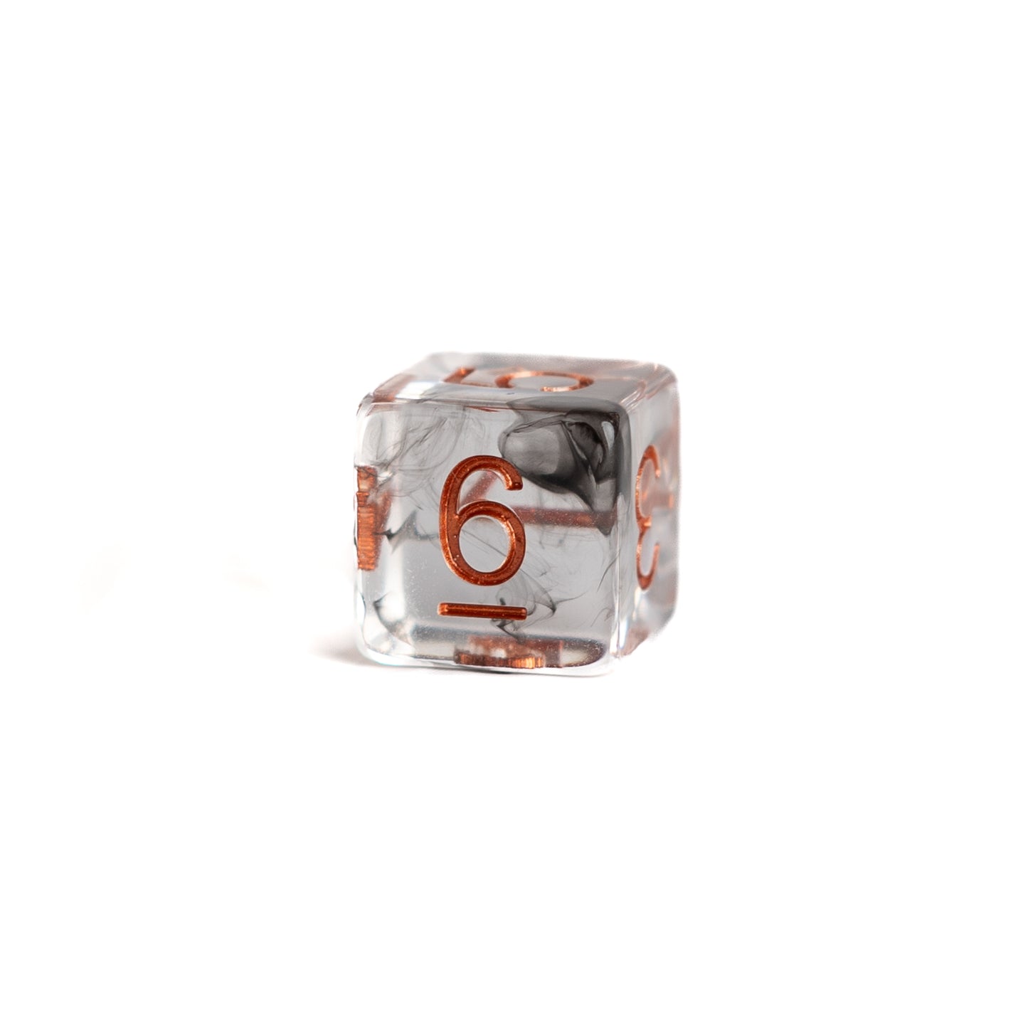 Roll Britannia Jeff Silverbow Dungeons and Dragons D6 Dice with Smoke and Fire Aesthetic